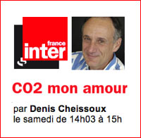 France Inter - CO2 mon amour par Denis Cheissoux le samedi de 14h03 à 15h
