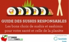 Sortie de l’édition 2014 du « Guide des Sushis Responsables » et lancement de l\'appel aux dons pour financer l\'appli smatphone \"SushiSafe\".
