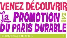 Découvrez la Promotion 2015 du Paris durable !
