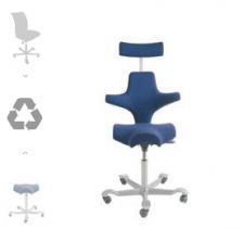 Un fauteuil de bureau ergonomique, écologique et chic 