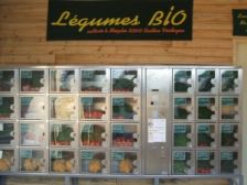 Un distributeur de légumes bio dans le Gers