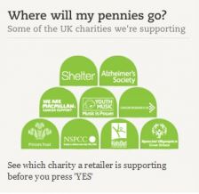 Une association anglaise propose aux consommateurs de faire des micros-dons lors de leurs achats