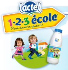 123 Ecole : le lait qui favorise la croissance des enfants... ou celle des ventes ? 